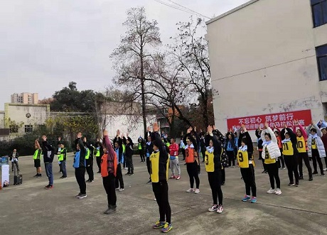 公司进行迎新春迷你马拉松角逐